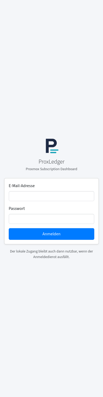 Host-Tabelle auf dem Handy