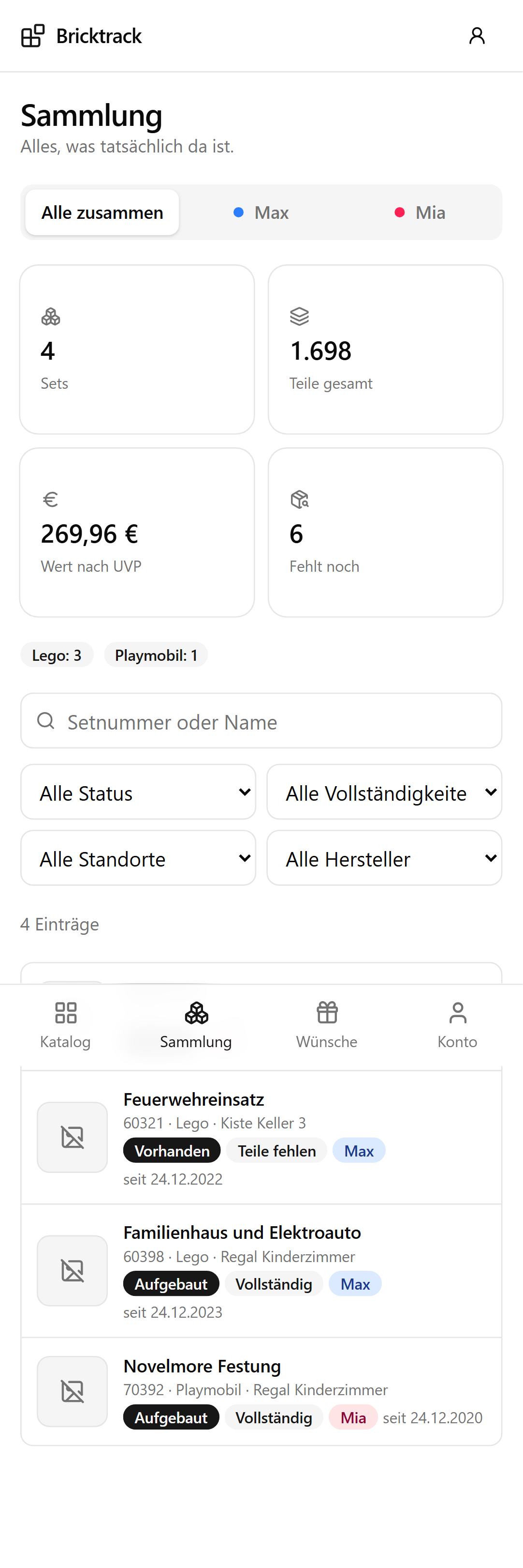 Sammlung