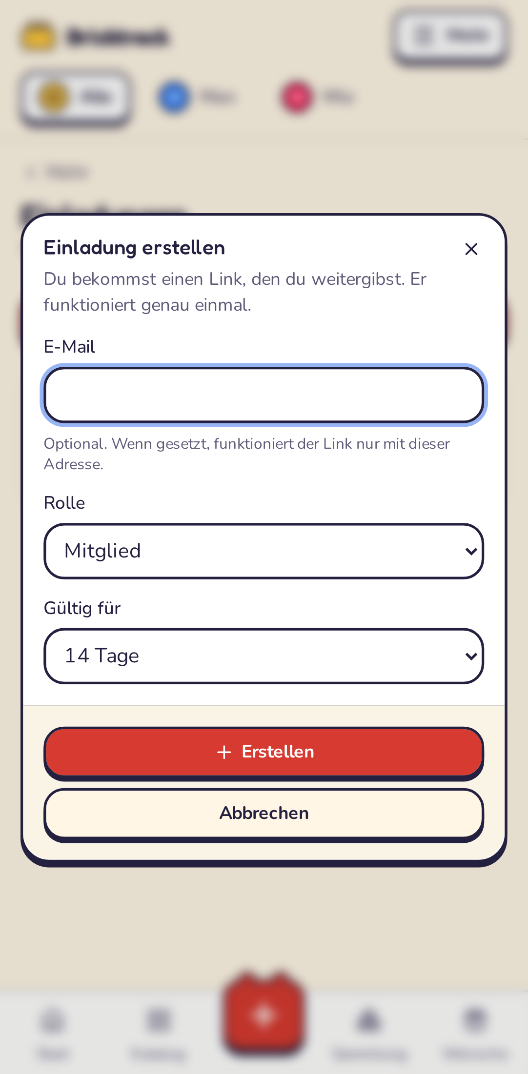Einladungen