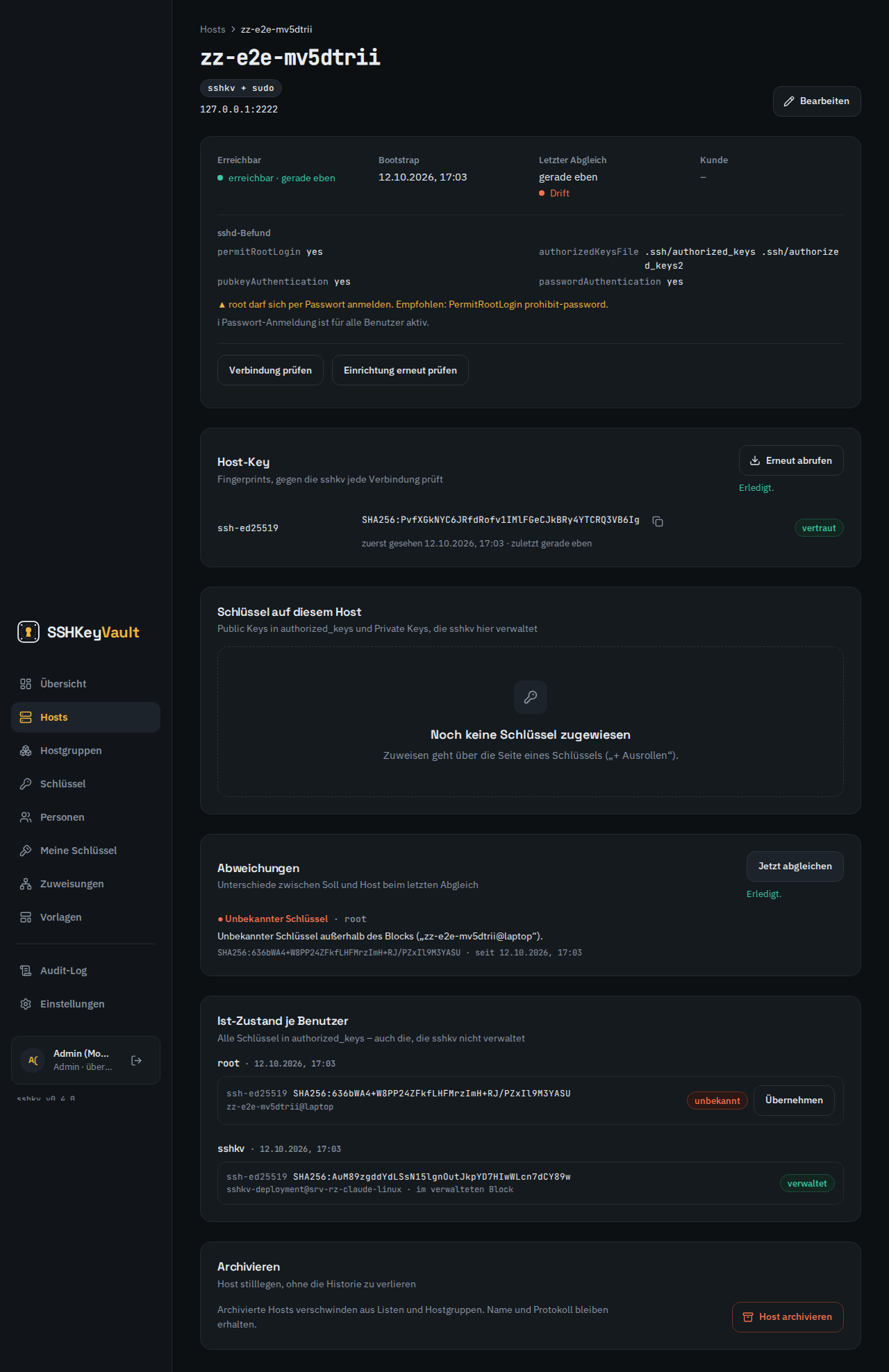Abgleich