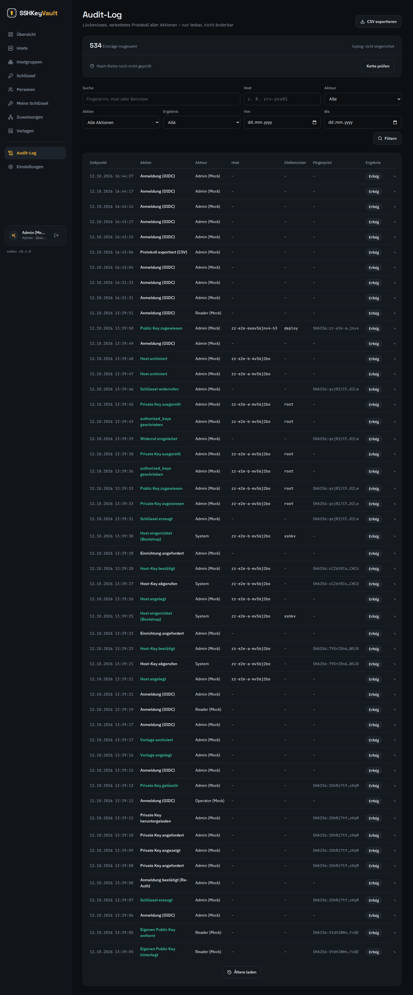 Audit-Log