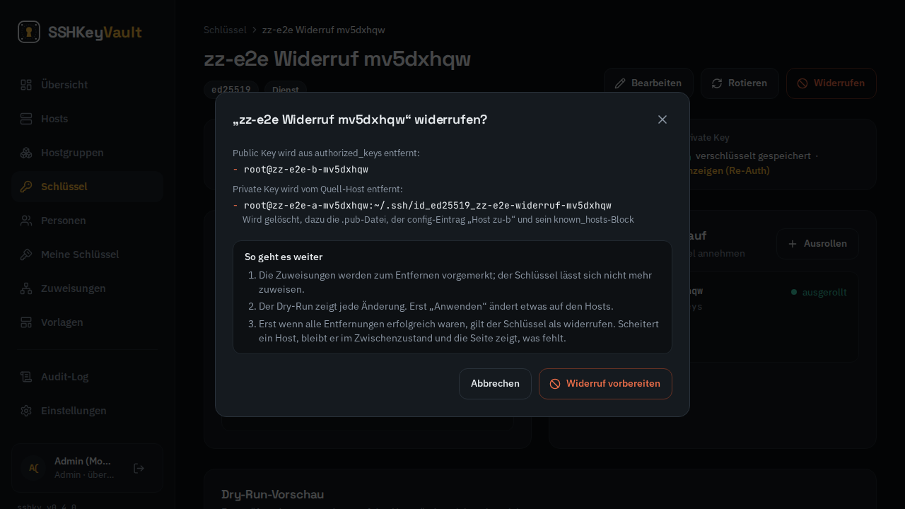 Widerruf